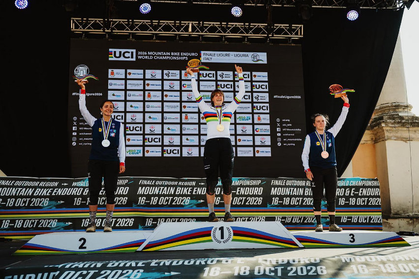 Mondiali E-Enduro 2026 - podio women elite