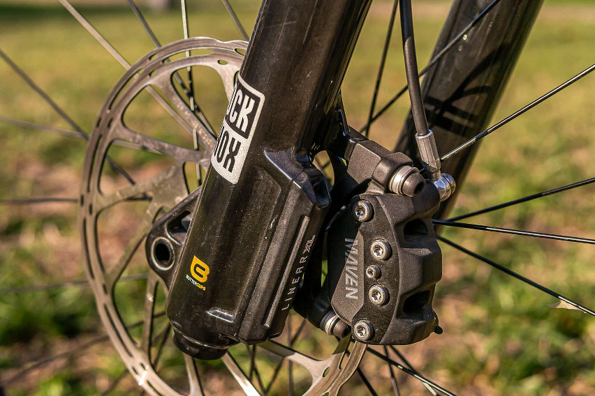 RockShox Lyrik Ultimate - test forcella MTB - ButterCups e Linear XL