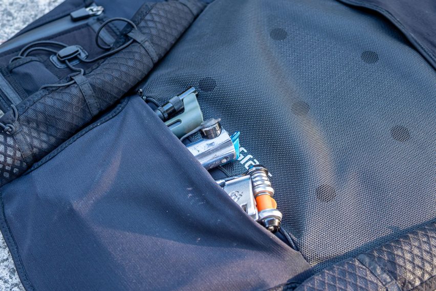 bluegrass venture vest - test gilet protettivo mtb - tasca retro