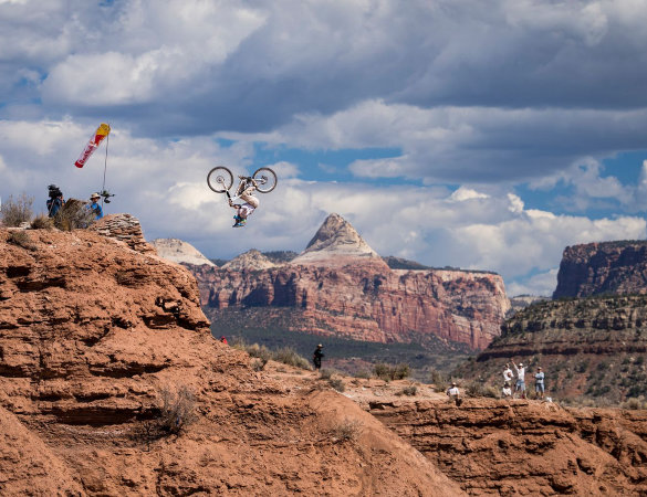 Robin Goomes vince la Red Bull Rampage 2026 e conquista il terzo titolo consecutivo