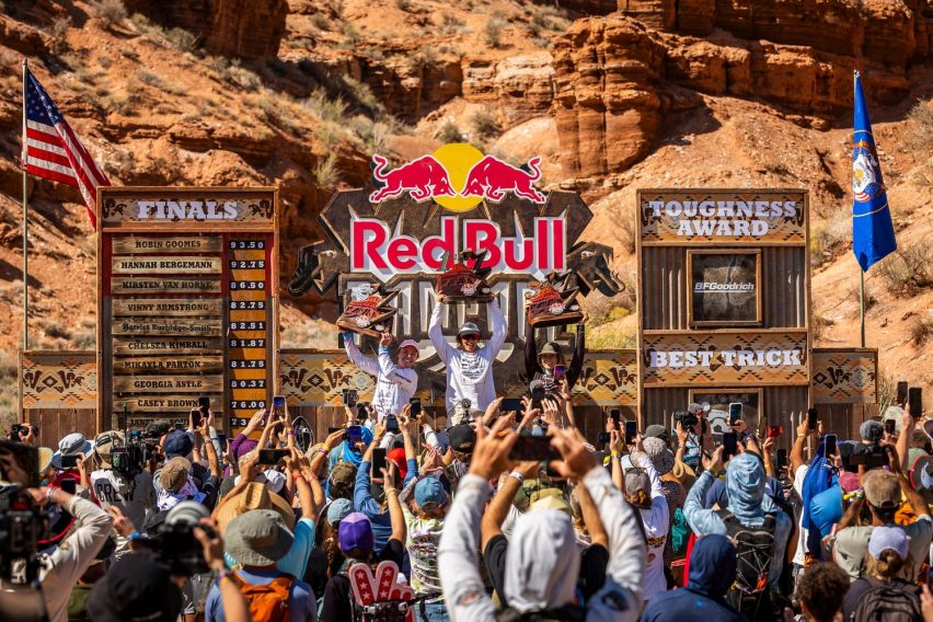 red bull rampage 2026 women - podio