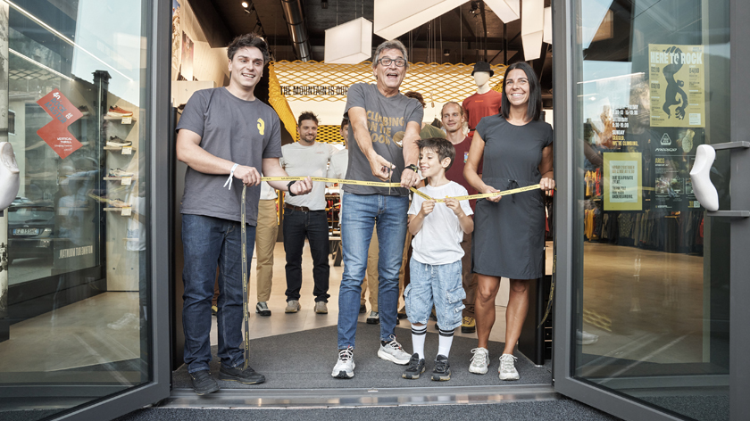 La Sportiva opens its new brand store in Arco and strengthens its ties to the local area.