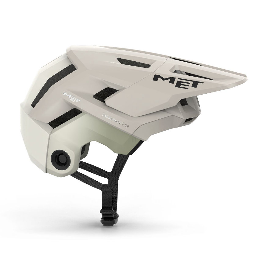 met parachute mcr 2 - casco integrale convertibile - tofu matte open